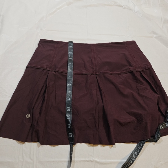 Lululemon Lost In Pace Mid-Rise Skirt (Regular) 13" (Dark Adobe) Size 8 - Picture 15 of 15